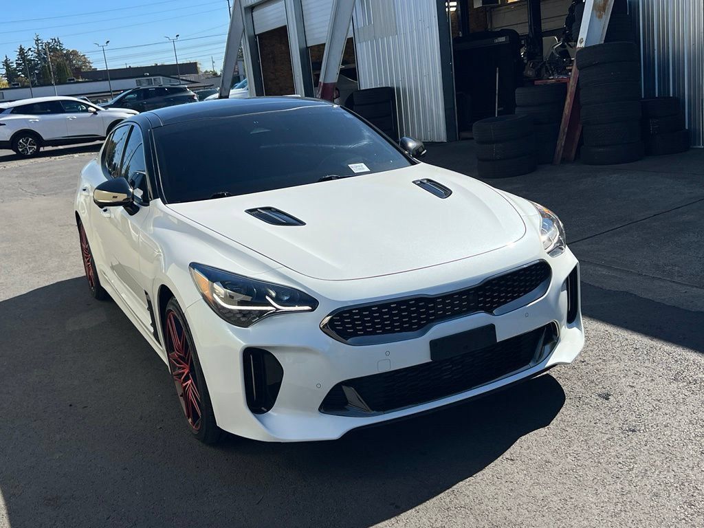 Certified 2022 Kia Stinger GT2 w/ Red Interior Color Package AWD/4WD image 7