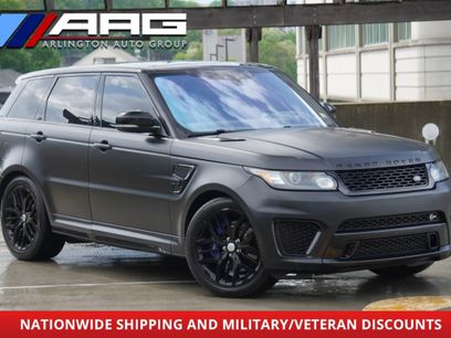 Used 2017 Land Rover Range Rover Sport SVR