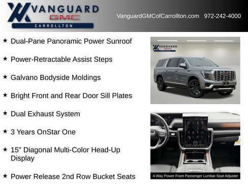New 2026 GMC Yukon XL Denali w/ Sun & Power Step Package AWD/4WD image 12