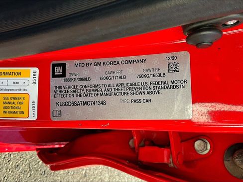 Used 2021 Chevrolet Spark LT image 31