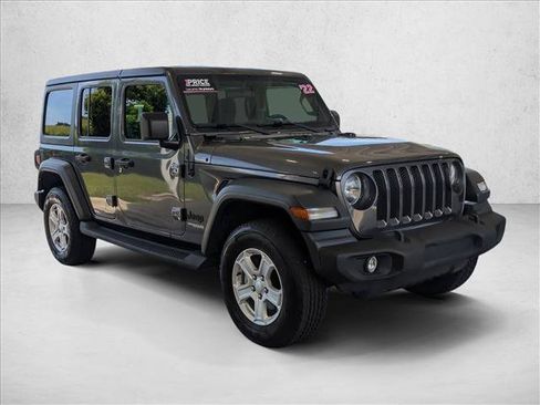 Used 2022 Jeep Wrangler Unlimited Sport AWD/4WD image 3