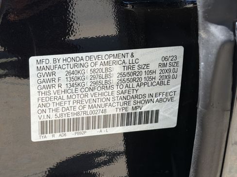 Certified 2024 Acura MDX SH-AWD w/ Advance Package image 36