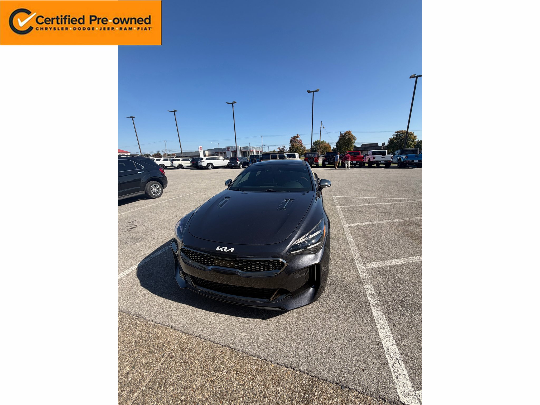 Used 2022 Kia Stinger GT1 w/ Red Interior Color Package AWD/4WD image 1