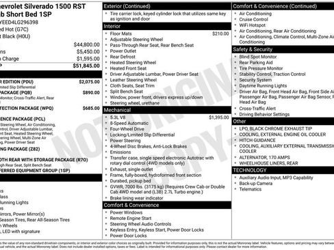 Used 2020 Chevrolet Silverado 1500 RST w/ All-Star Edition AWD/4WD image 10