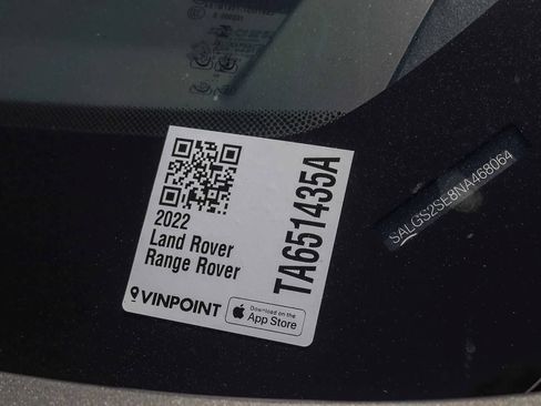 Used 2022 Land Rover Range Rover Westminster Edition AWD/4WD image 28