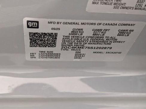 Certified 2025 Chevrolet Silverado 2500 Custom w/ Custom Value Package image 35