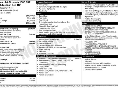 Used 2023 Chevrolet Silverado 1500 RST w/ Convenience Package II AWD/4WD image 8