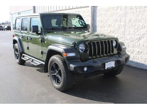 Used 2021 Jeep Wrangler Unlimited Sport image 2