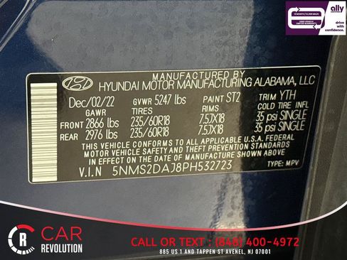 Used 2023 Hyundai Santa Fe SEL AWD/4WD image 9