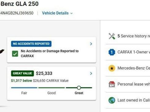Certified 2022 Mercedes-Benz GLA 250 image 3