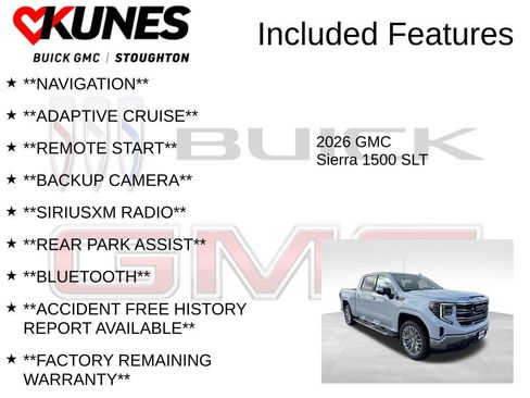 New 2026 GMC Sierra 1500 SLT w/ SLT Convenience Package AWD/4WD image 2