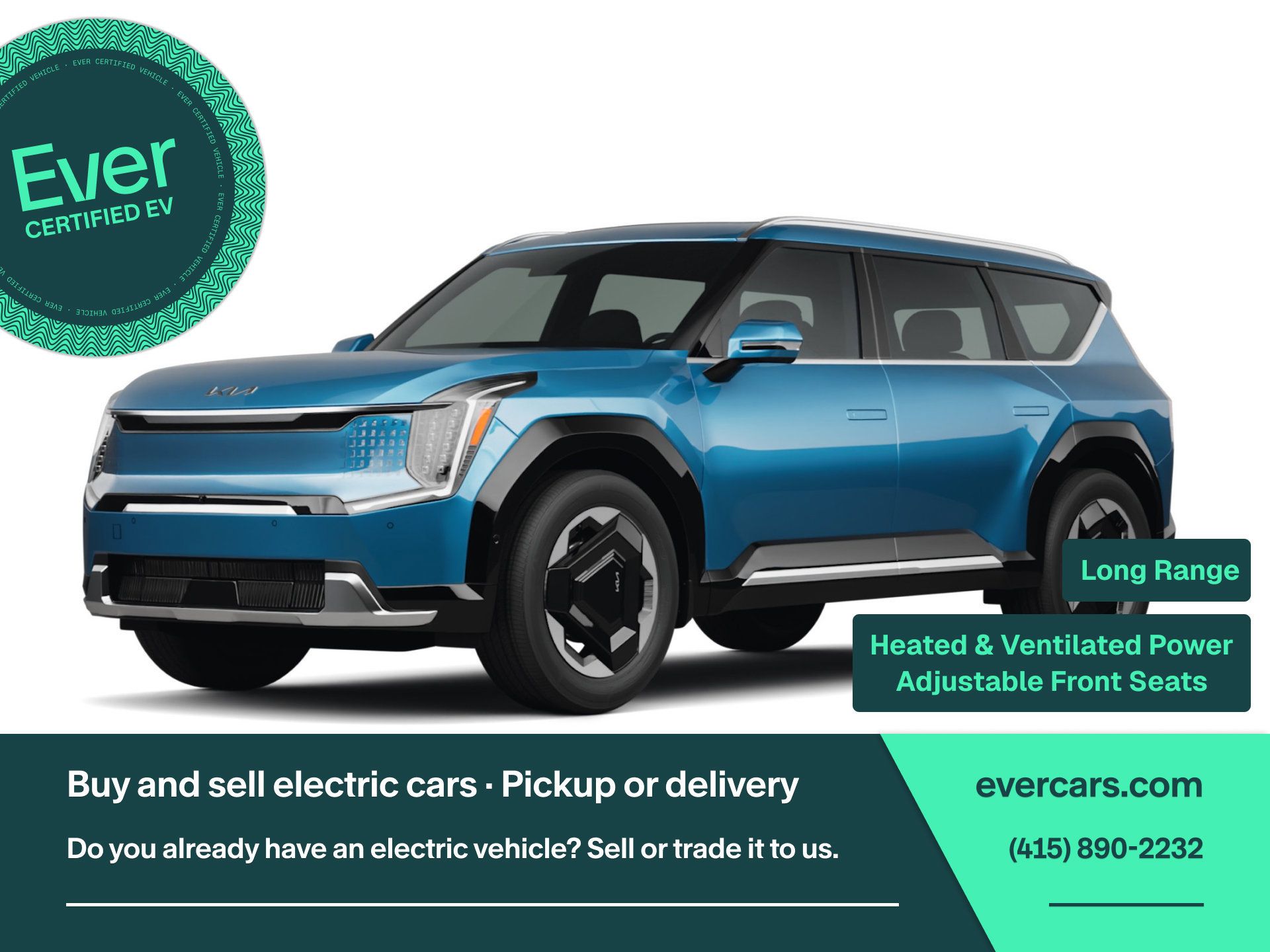 Used 2024 Kia EV9 GT-Line AWD/4WD image 1