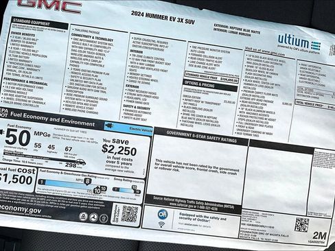 New 2024 GMC Hummer EV 3X w/ Omega Edition image 23