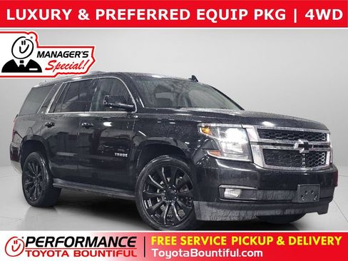 Used 2016 Chevrolet Tahoe LT w/ Luxury Package AWD/4WD image 1