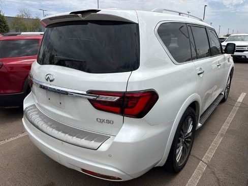 Used 2021 INFINITI QX80 Luxe w/ Cargo Package RWD image 3