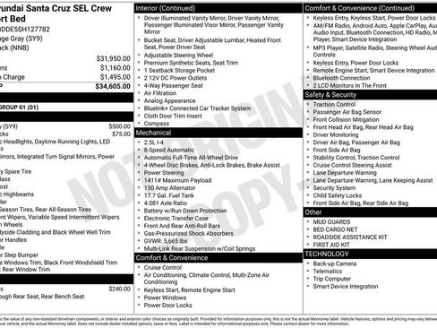 Used 2025 Hyundai Santa Cruz SEL image 2