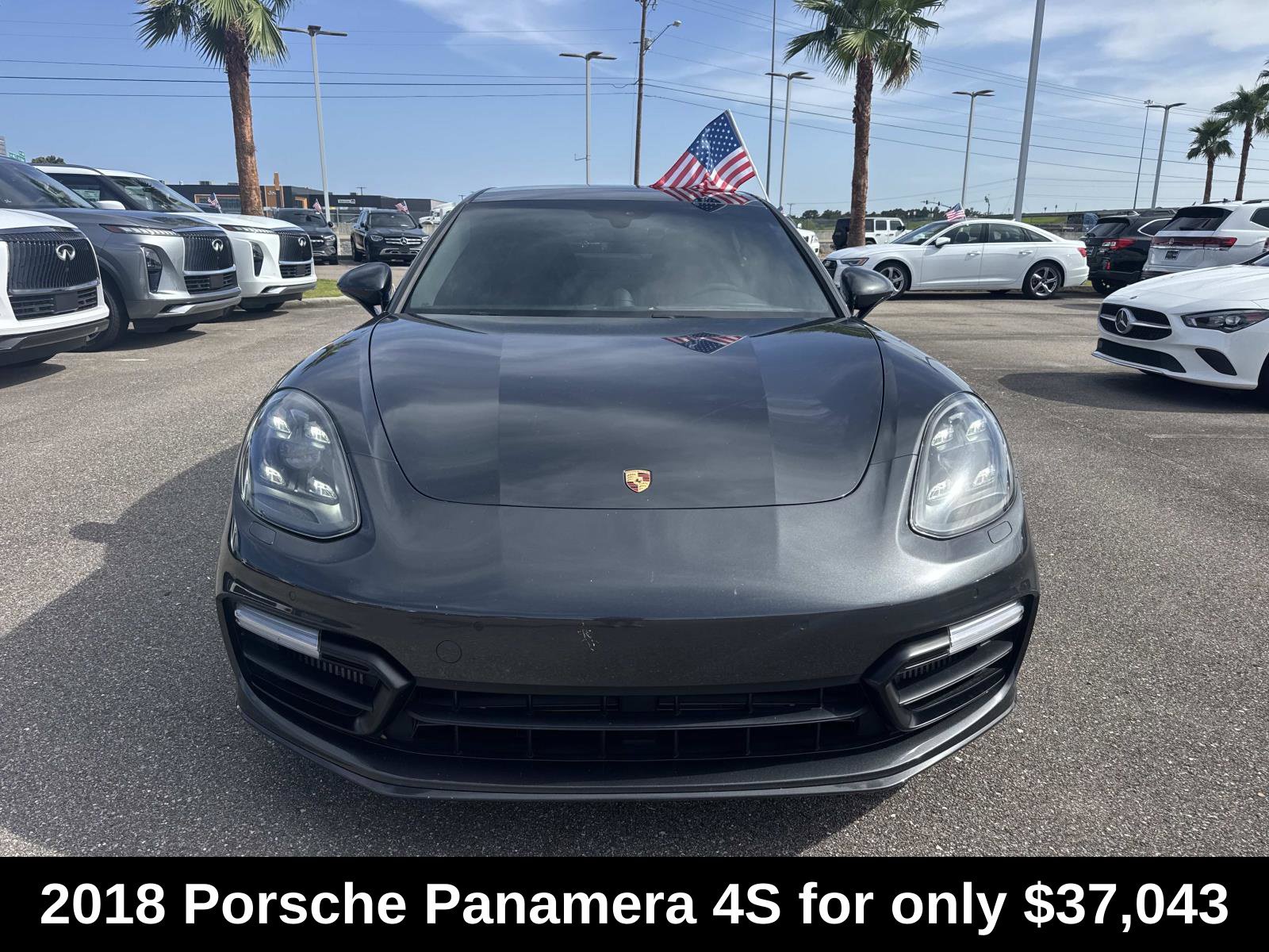 Used 2018 Porsche Panamera 4S AWD/4WD image 2