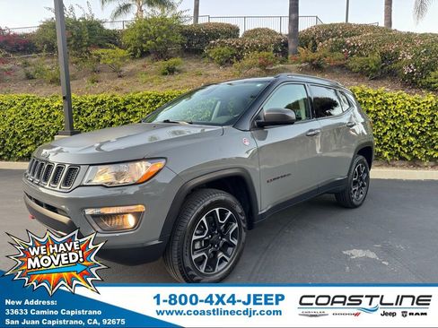 Certified 2019 Jeep Compass Trailhawk w/ Leather Interior Group image 1