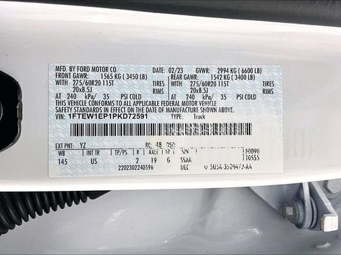 Certified 2023 Ford F150 XLT w/ Equipment Group 302A High image 35