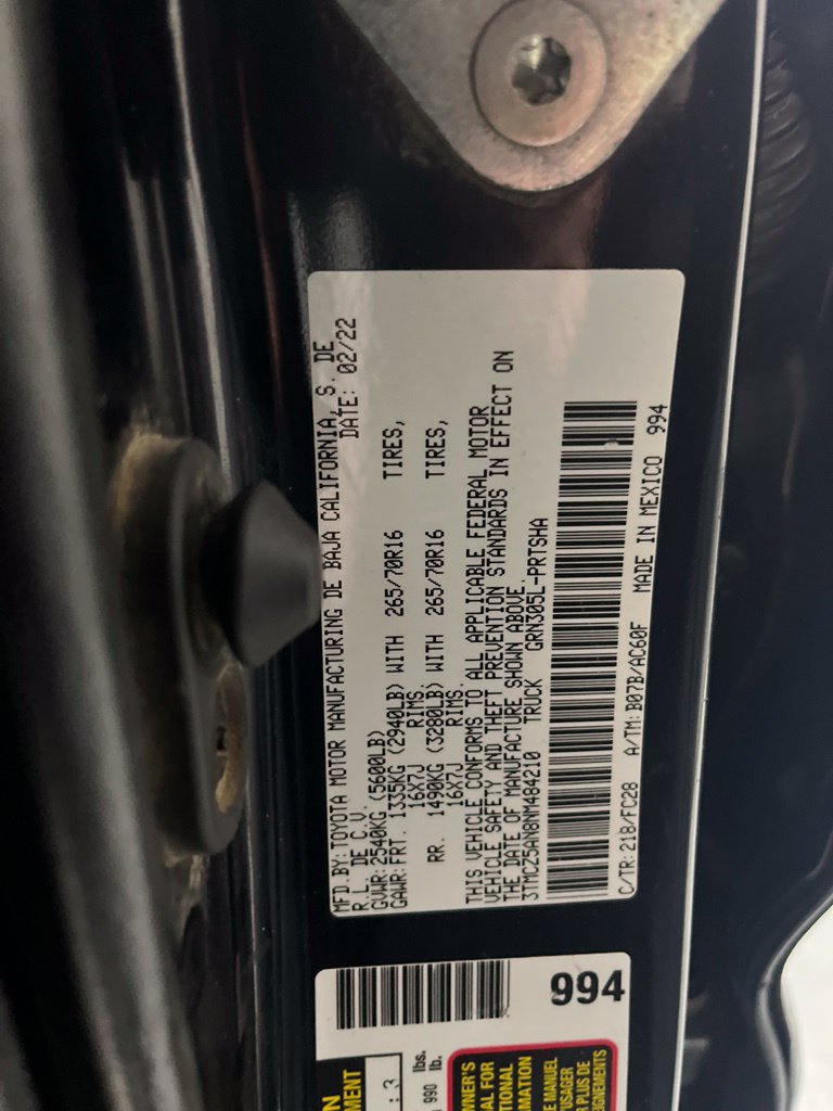 Used 2022 Toyota Tacoma SR5 w/ Trail Edition AWD/4WD image 84
