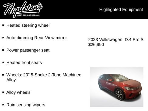 Used 2023 Volkswagen ID.4 Pro S AWD/4WD image 7