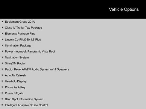 Used 2022 Lincoln Aviator Reserve w/ Equipment Group 201A AWD/4WD image 2