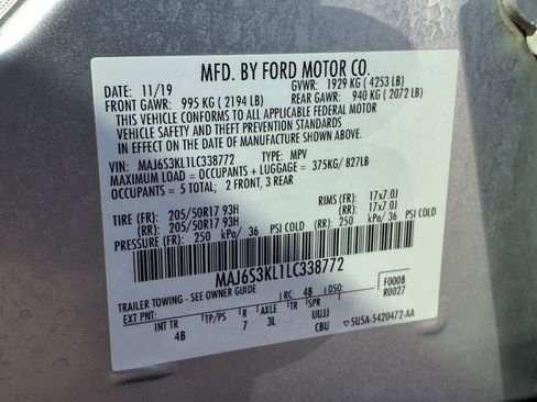Used 2020 Ford EcoSport Titanium AWD/4WD image 24