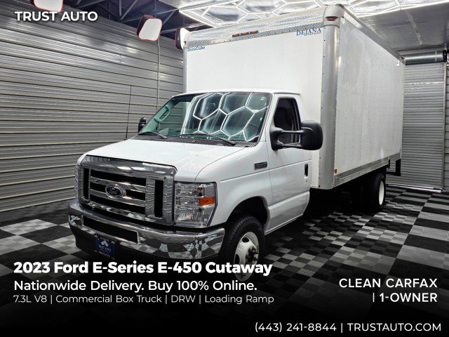 Used 2023 Ford E-450 and Econoline 450 Super Duty w/ Power Windows & Locks Group RWD image 1