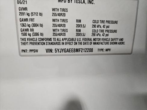 Used 2021 Tesla Model Y Long Range image 25