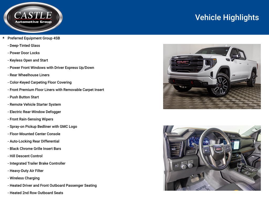 Used 2026 GMC Sierra 1500 AT4 w/ AT4 Premium Package AWD/4WD image 8