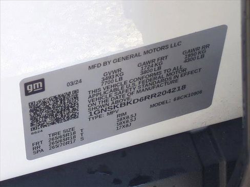 Certified 2024 Chevrolet Suburban LS w/ Max Trailering Package AWD/4WD image 25