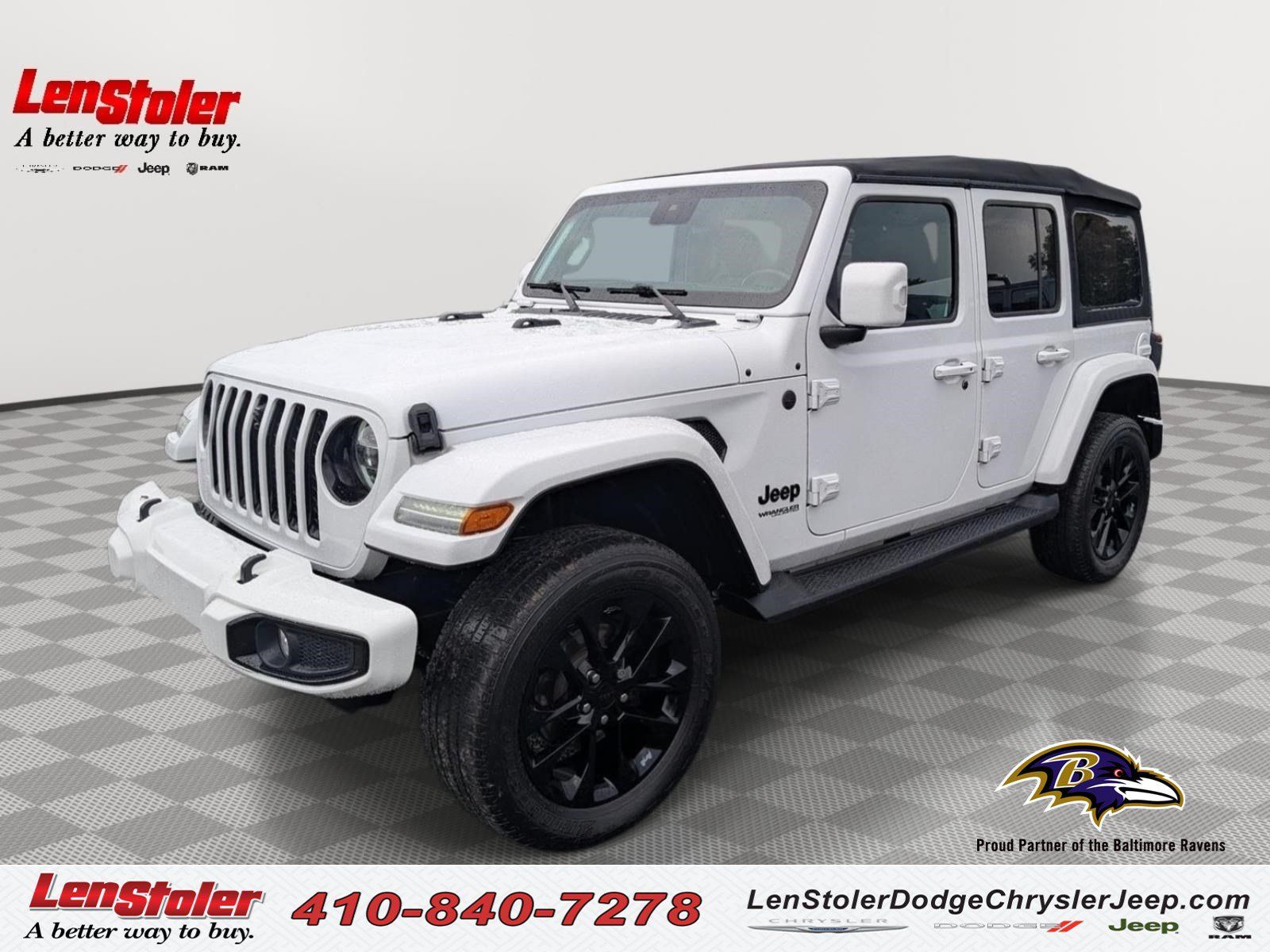 Used 2022 Jeep Wrangler Unlimited Sahara AWD/4WD image 1