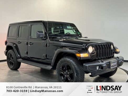 Used 2021 Jeep Wrangler Unlimited Sahara image 1