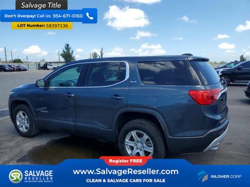 Used 2019 GMC Acadia SLE AWD/4WD image 3