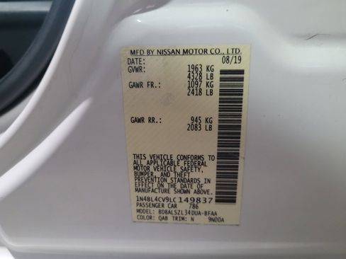 Used 2020 Nissan Altima 2.5 SR FWD image 33