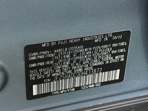 Used 2013 Subaru Forester 2.5X Premium w/ Popular Pkg 2 image 12