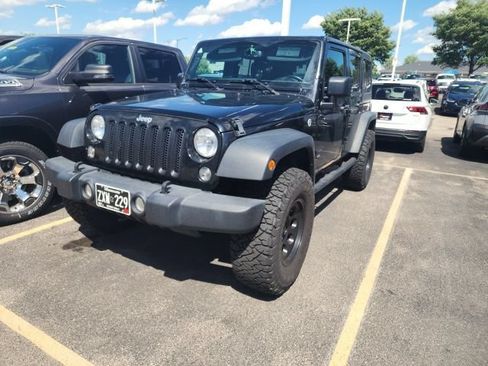Used 2017 Jeep Wrangler Unlimited Sport w/ Quick Order Package 24S AWD/4WD image 3