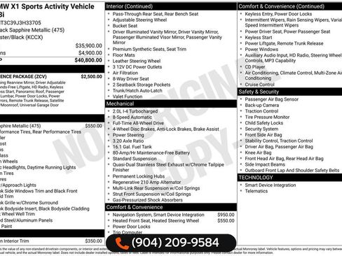 Used 2018 BMW X1 xDrive28i w/ Convenience Package image 6