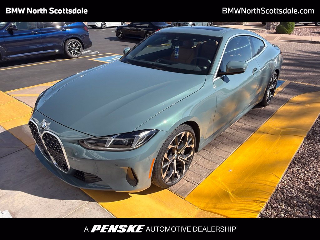 Certified 2026 BMW 430i Coupe w/ Parking Assistance Package RWD image 1