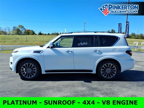 Used 2021 Nissan Armada Platinum w/ Captain's Chairs Package image 7