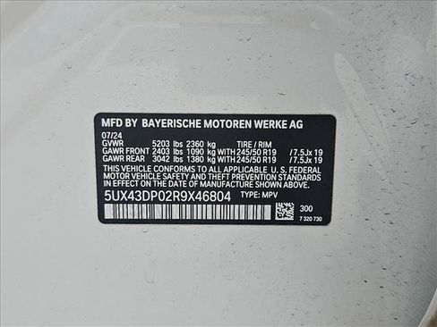 Used 2024 BMW X3 sDrive30i w/ Convenience Package RWD image 20