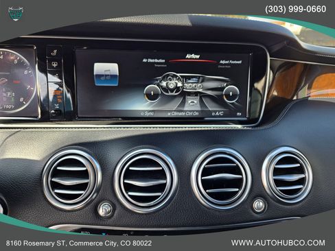 Used 2016 Mercedes-Benz S 550 4MATIC Coupe w/ Premium 1 Package image 12