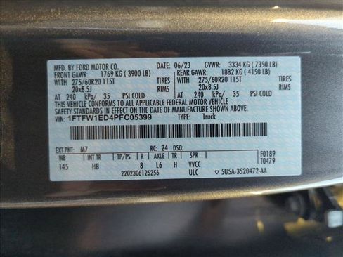Used 2023 Ford F150 Lariat w/ Equipment Group 502A High AWD/4WD image 15