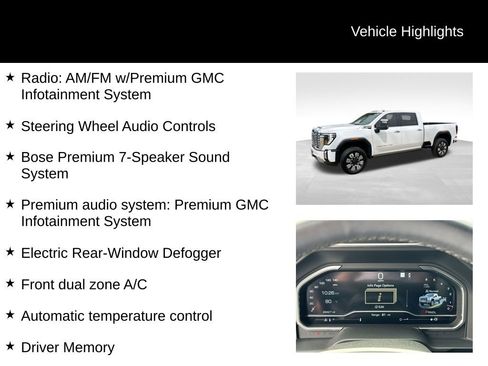 Used 2024 GMC Sierra 2500 Denali w/ Denali Reserve Package AWD/4WD image 15