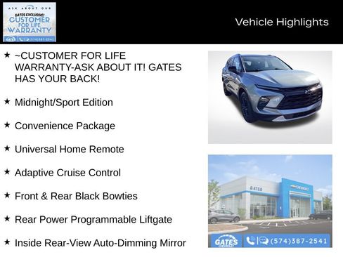Used 2023 Chevrolet Blazer LT w/ Convenience Package AWD/4WD image 6