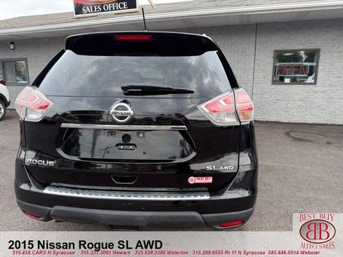 Used 2015 Nissan Rogue SL w/ SL Premium Package AWD/4WD image 4