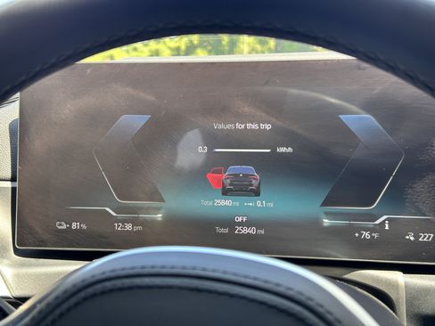 Used 2023 BMW i4 eDrive40 w/ M Sport Package RWD image 14
