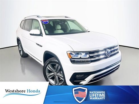 Used 2019 Volkswagen Atlas SEL R-Line image 1