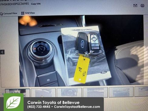 Used 2023 Ford Explorer XLT w/ Equipment Group 202A image 5