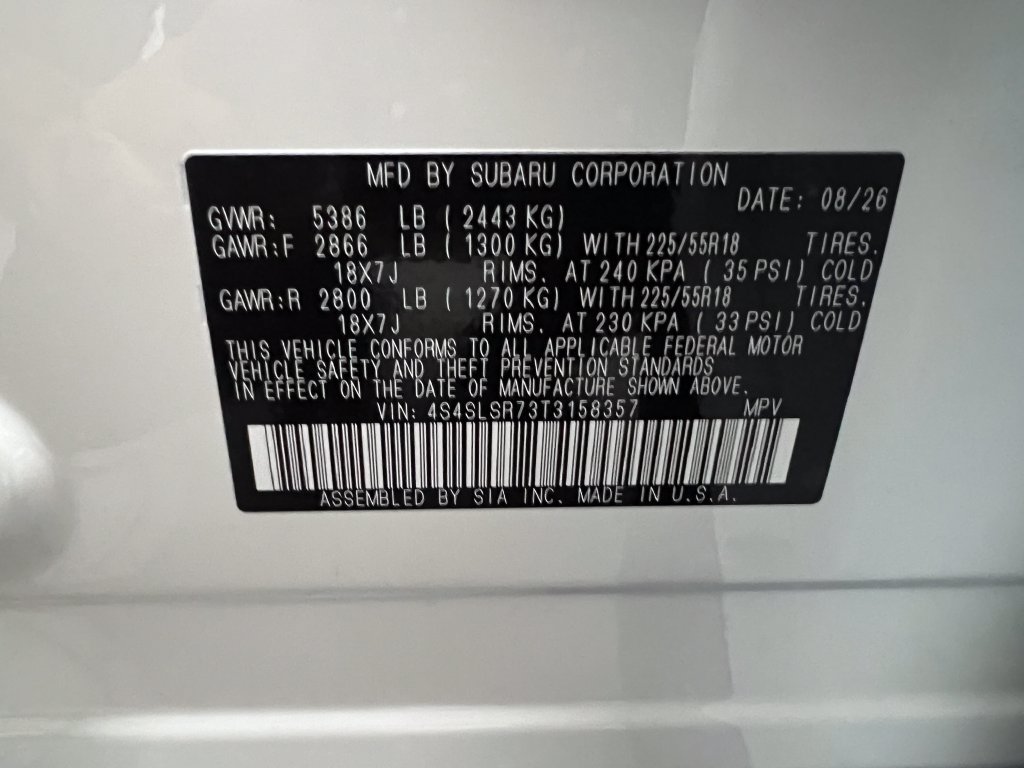 New 2026 Subaru Forester Touring AWD/4WD image 31